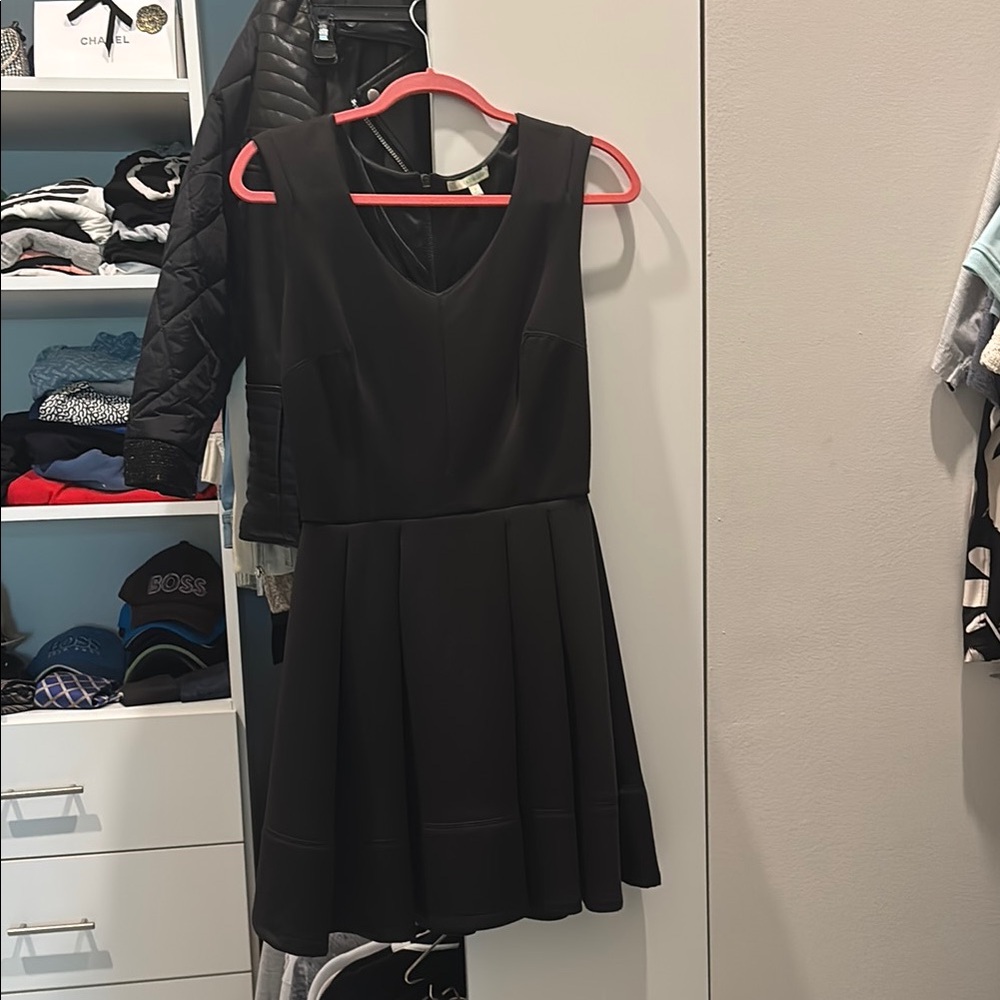 Chor Black Midi Dress